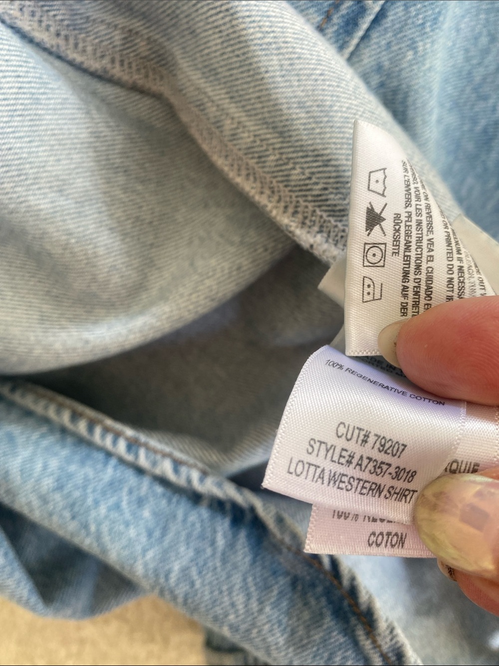 AGOLDE |  Lotta Shirt Size M - Picture 9 of 9